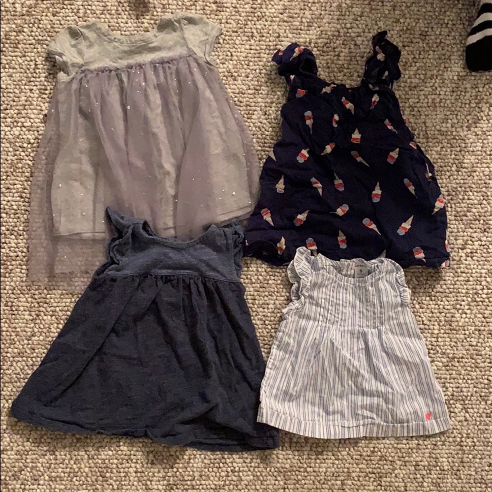 Baby dress and top bundle